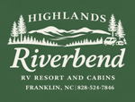 Highlands_Riverbend_RV_Franklin_North_Carolina_camping_and_cabins_logo